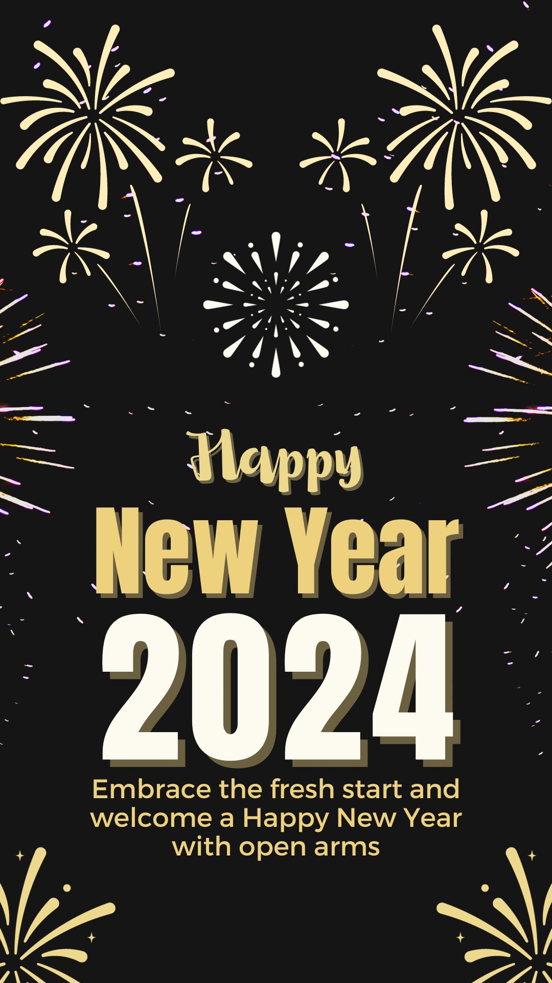 Happy New Year wishes 2024